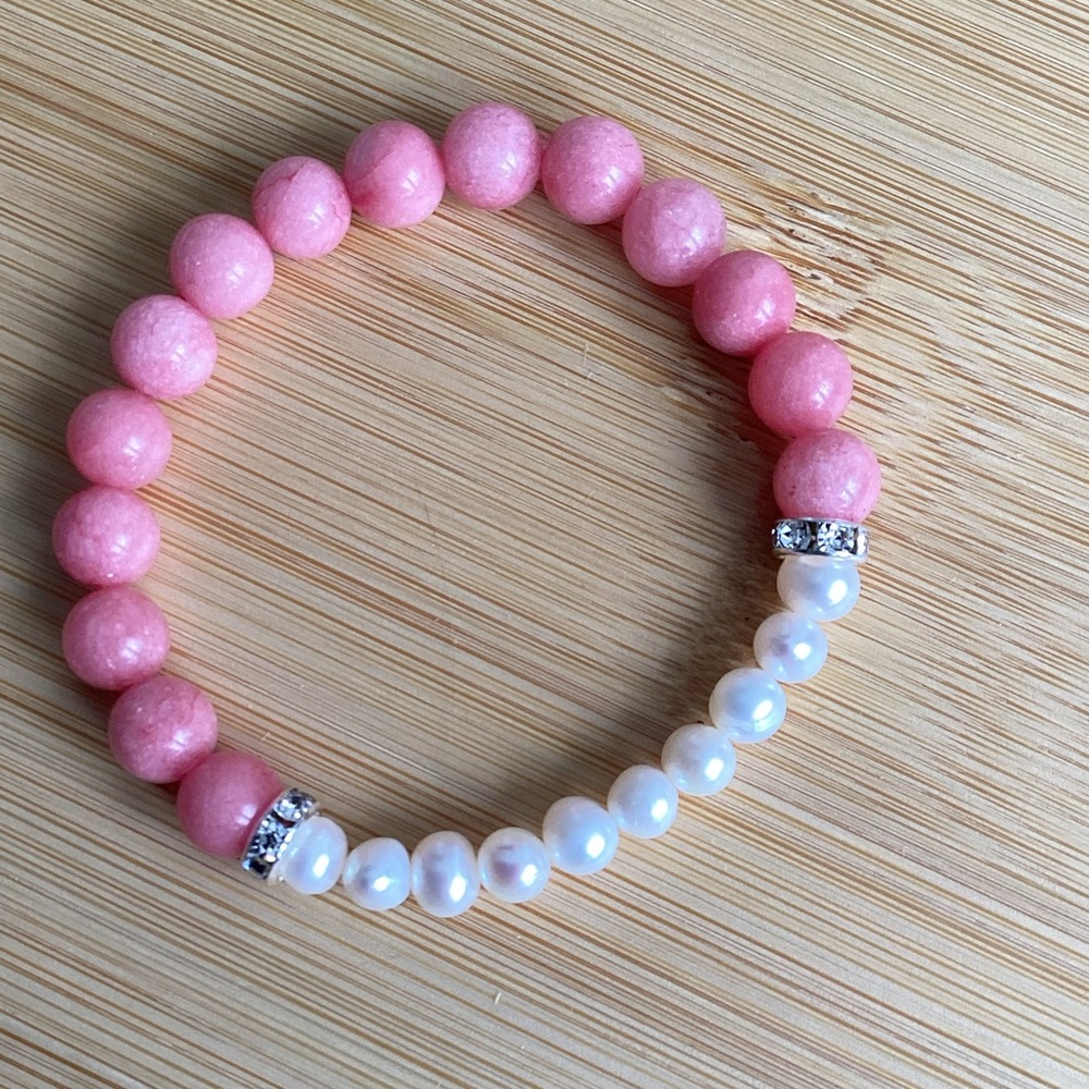 Jade and Pearl bracelet